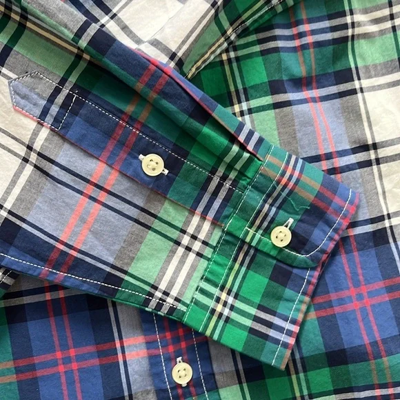 Boys BUNDLE Polo Raulph Lauren Plaid Dress Shirts Size XL - Picture 3 of 13